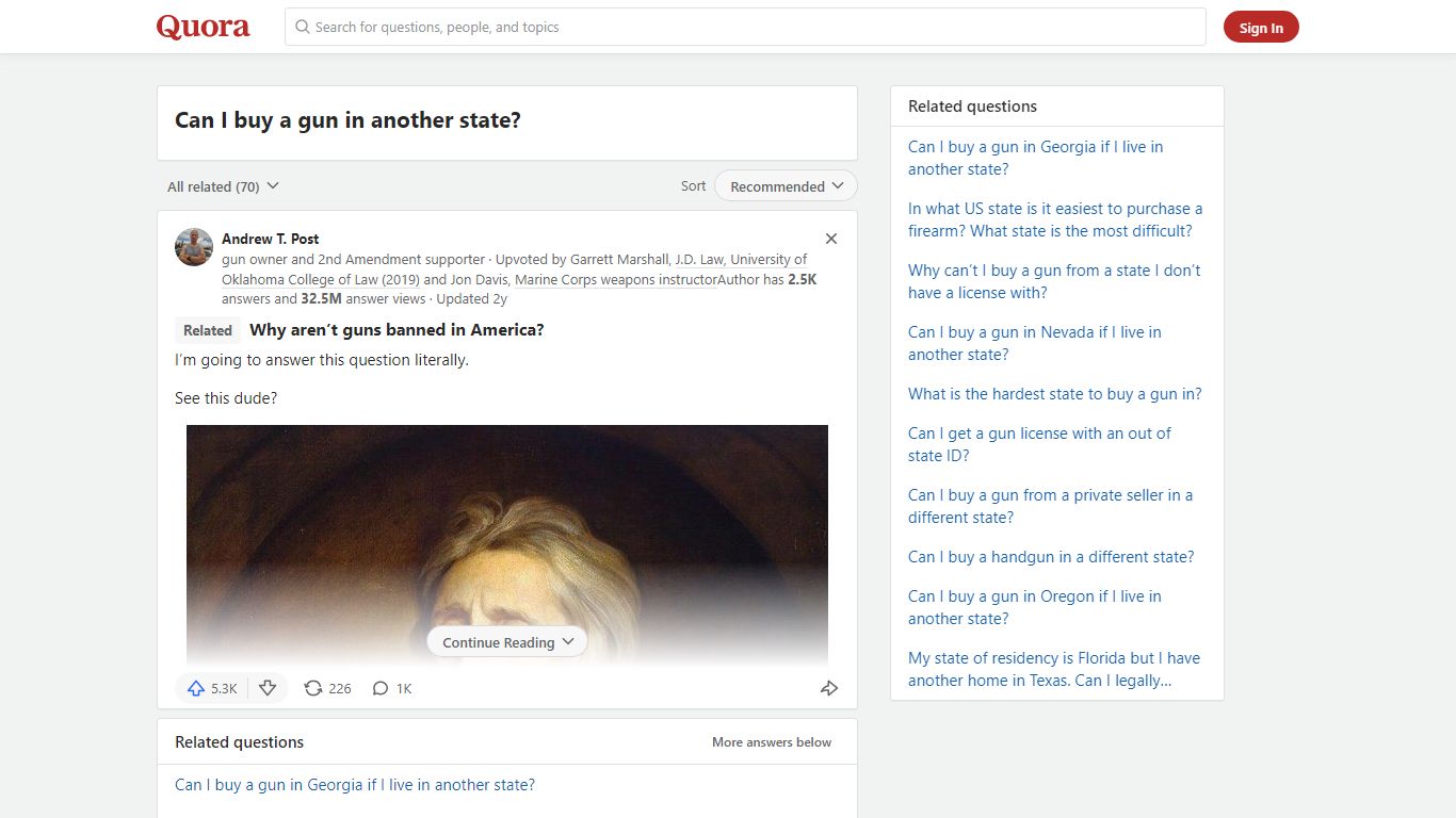 Can I buy a gun in another state? - Quora